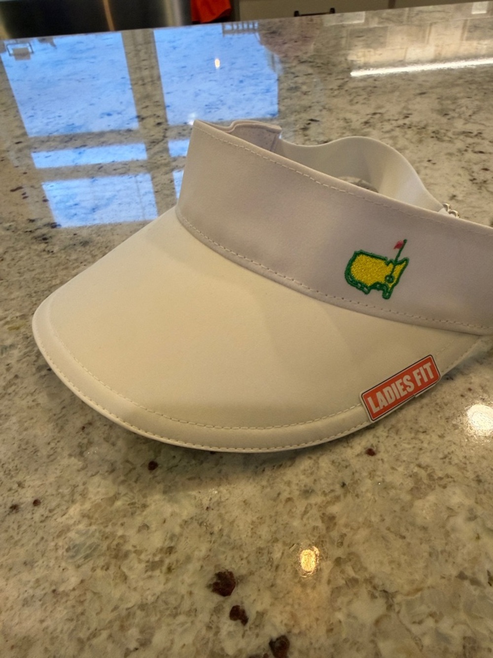 Masters Ladies Fit White Golf Visor